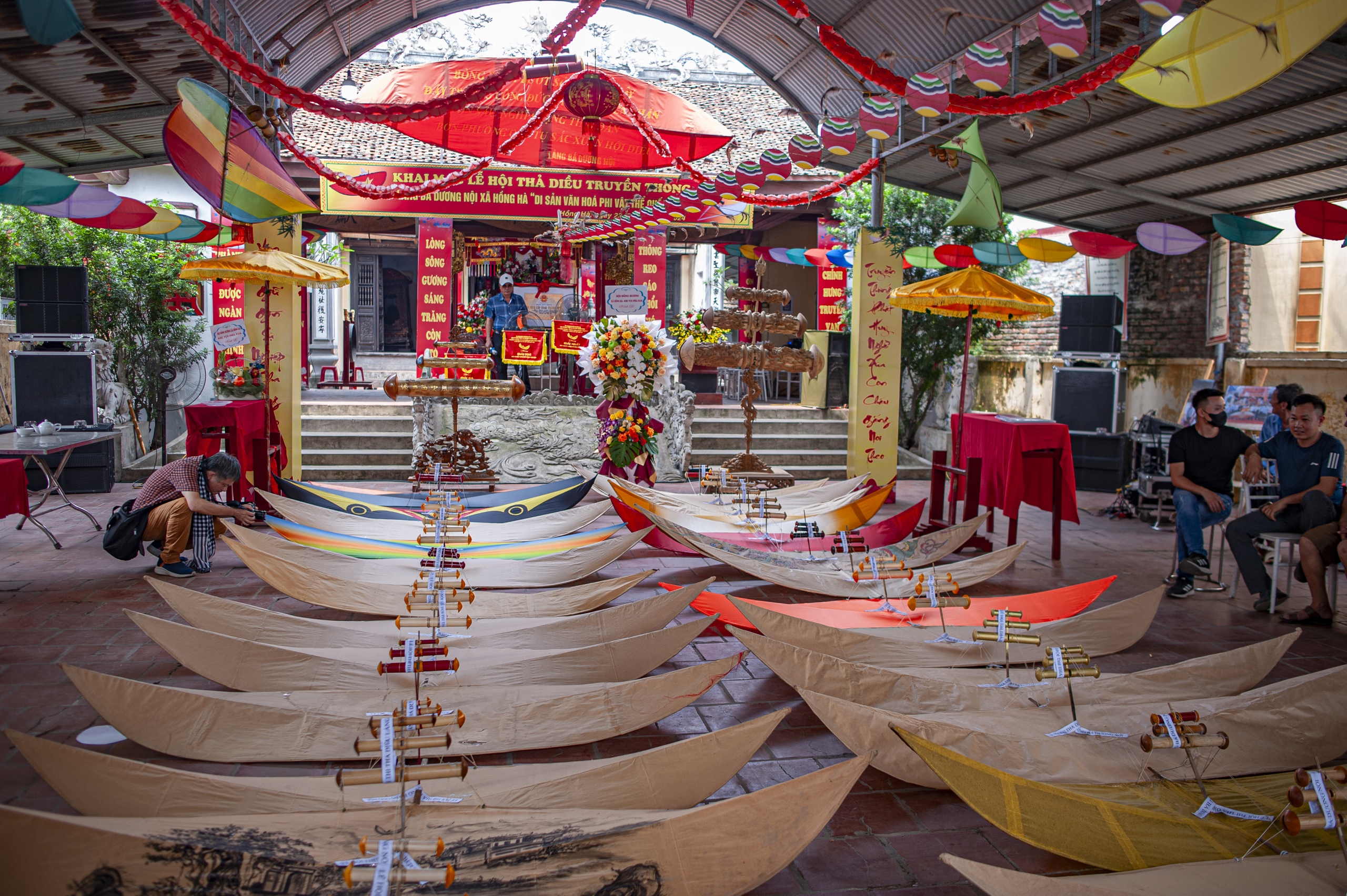 Độc đ&aacute;o lễ hội thả diều l&agrave;ng B&aacute; Dương Nội- Ảnh 6.