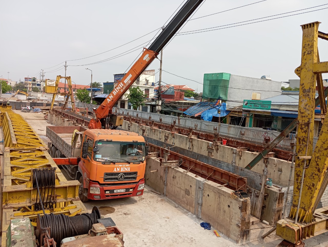 Cầu d&acirc;y văng 1.200 tỷ tại Nam Định đang thi c&ocirc;ng thế n&agrave;o?- Ảnh 3.