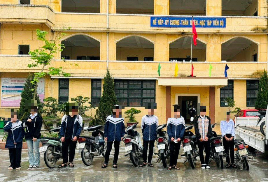 CSGT Hải Dương xử l&yacute; 742 trường hợp học sinh vi phạm giao th&ocirc;ng- Ảnh 1.