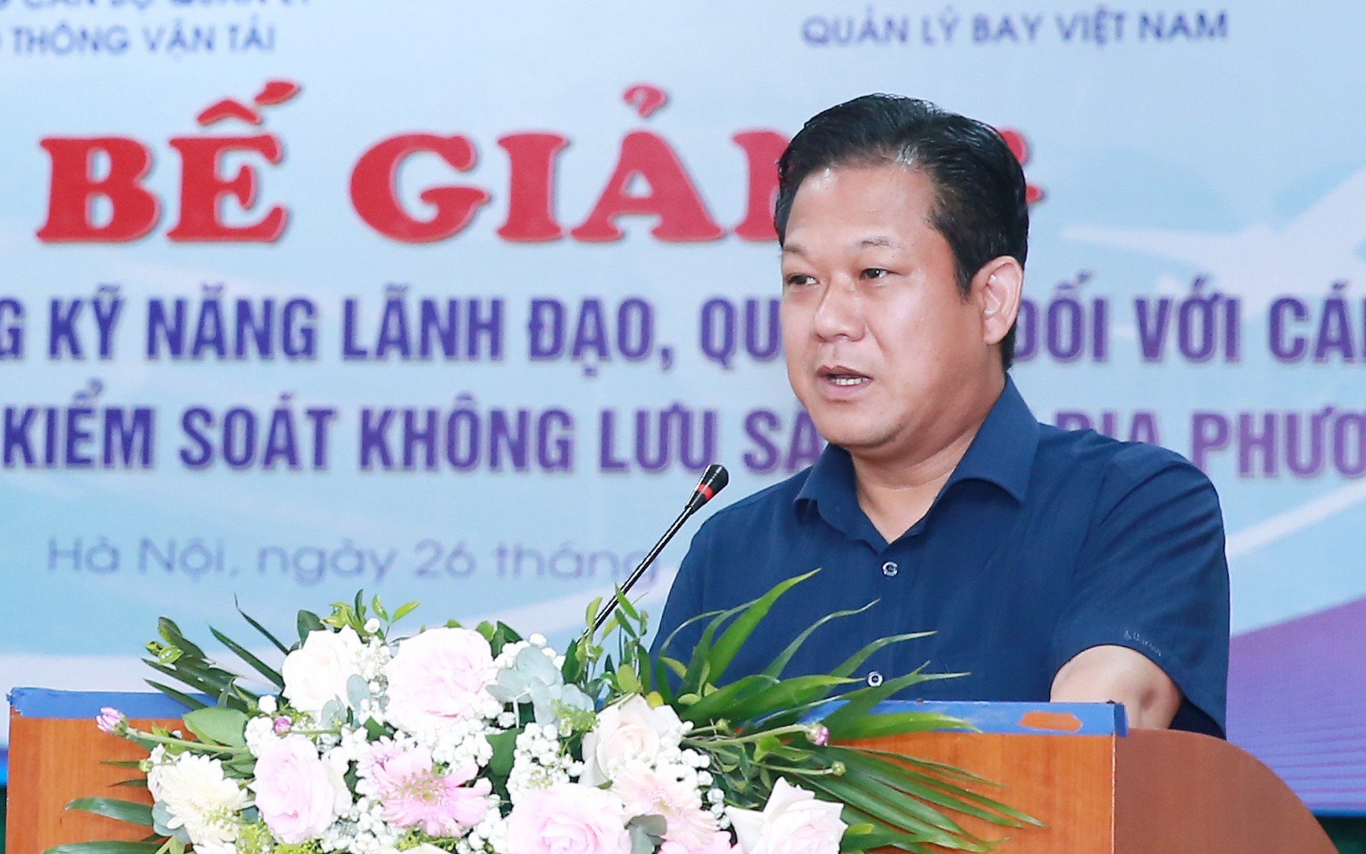 Bế giảng lớp bồi dưỡng kỹ năng l&atilde;nh đạo quản l&yacute; cho c&aacute;n bộ Đ&agrave;i kiểm so&aacute;t kh&ocirc;ng lưu