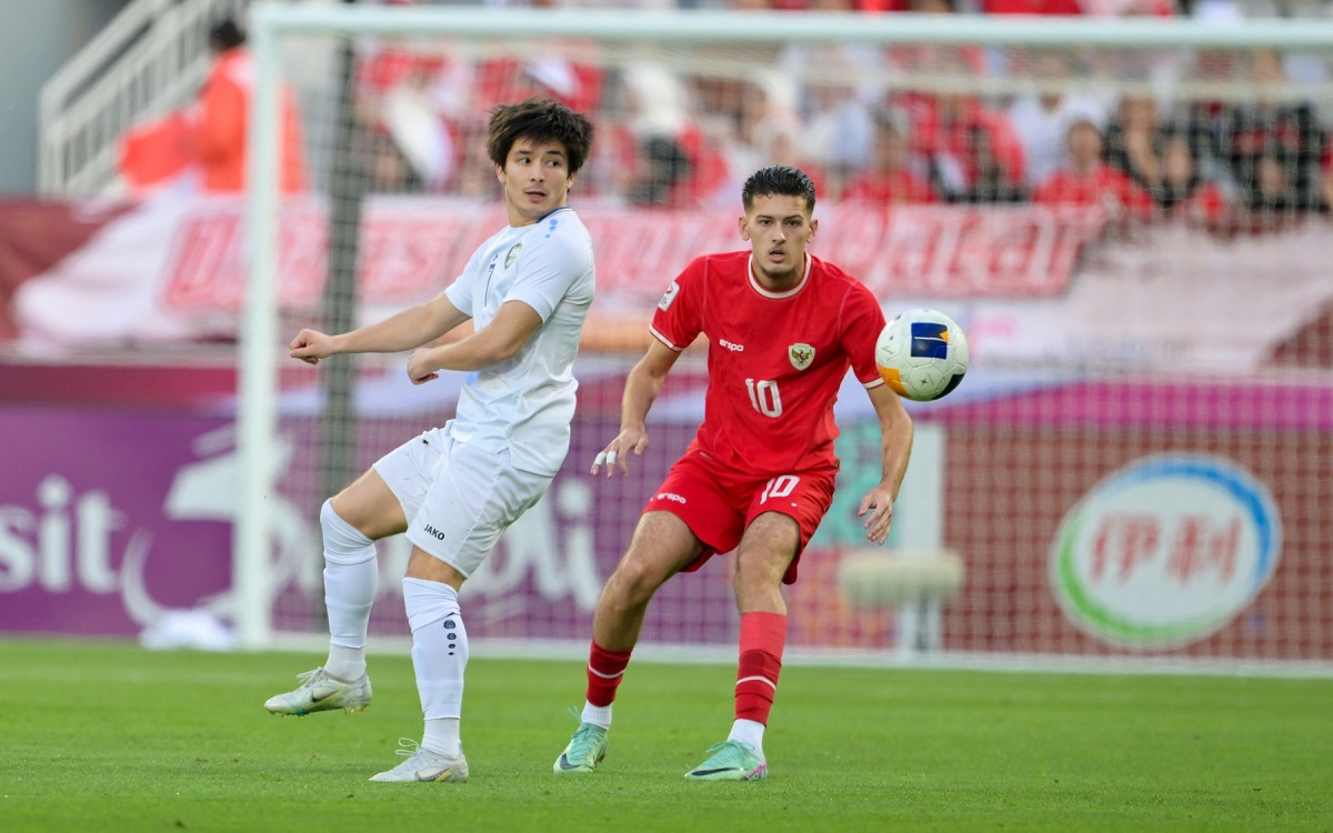 U23 ch&acirc;u &Aacute;: Thua dễ Uzbekistan, Indonesia "vỡ mộng" t&aacute;i hiện kỳ t&iacute;ch của U23 Việt Nam- Ảnh 1.