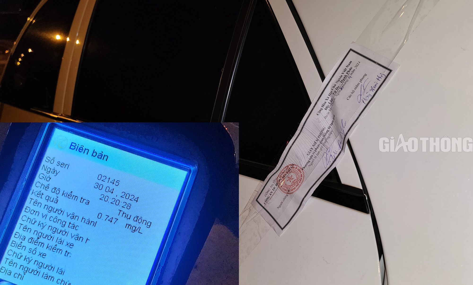 Vi phạm nồng độ cồn, t&agrave;i xế tuy&ecirc;n bố "cho lu&ocirc;n xe"- Ảnh 6.