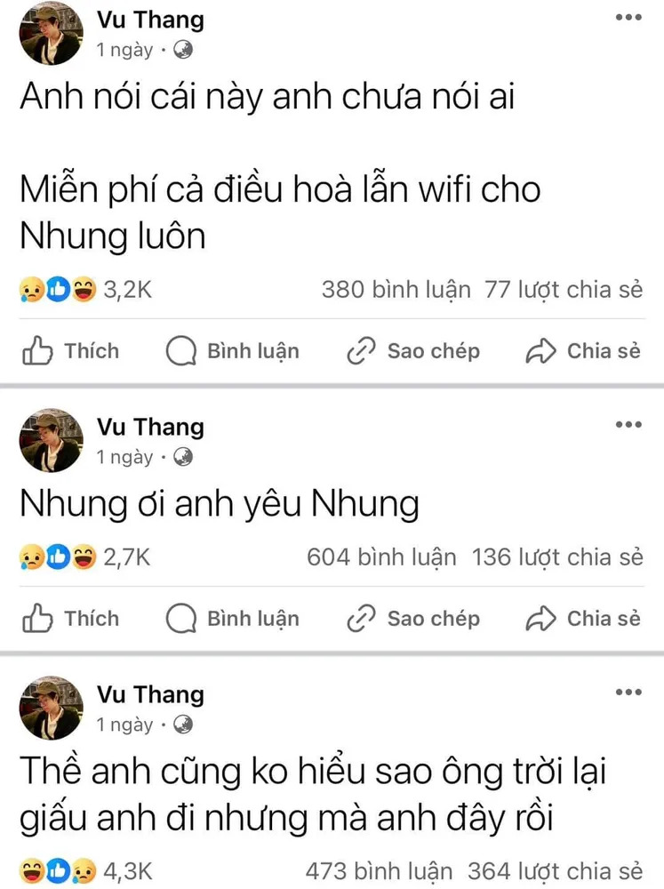 Thắng (Ngọt) im lặng giữa nghi vấn bị tố ngoại tình, quấy rối vợ cũ- Ảnh 3. Thắng (Ngọt) im lặng giữa nghi vấn bị tố ngoại tình, quấy rối vợ cũ- Ảnh 3.