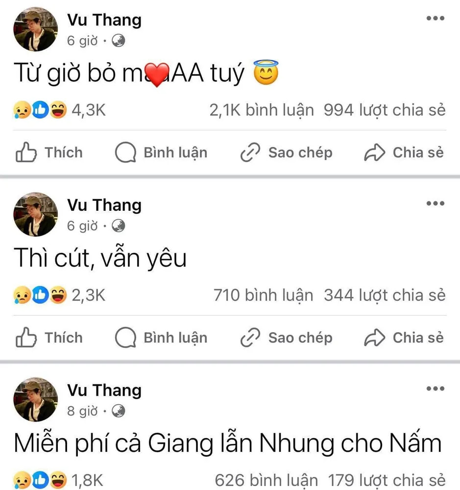 Thắng (Ngọt) im lặng giữa nghi vấn bị tố ngoại tình, quấy rối vợ cũ- Ảnh 9. Thắng (Ngọt) im lặng giữa nghi vấn bị tố ngoại tình, quấy rối vợ cũ- Ảnh 9.