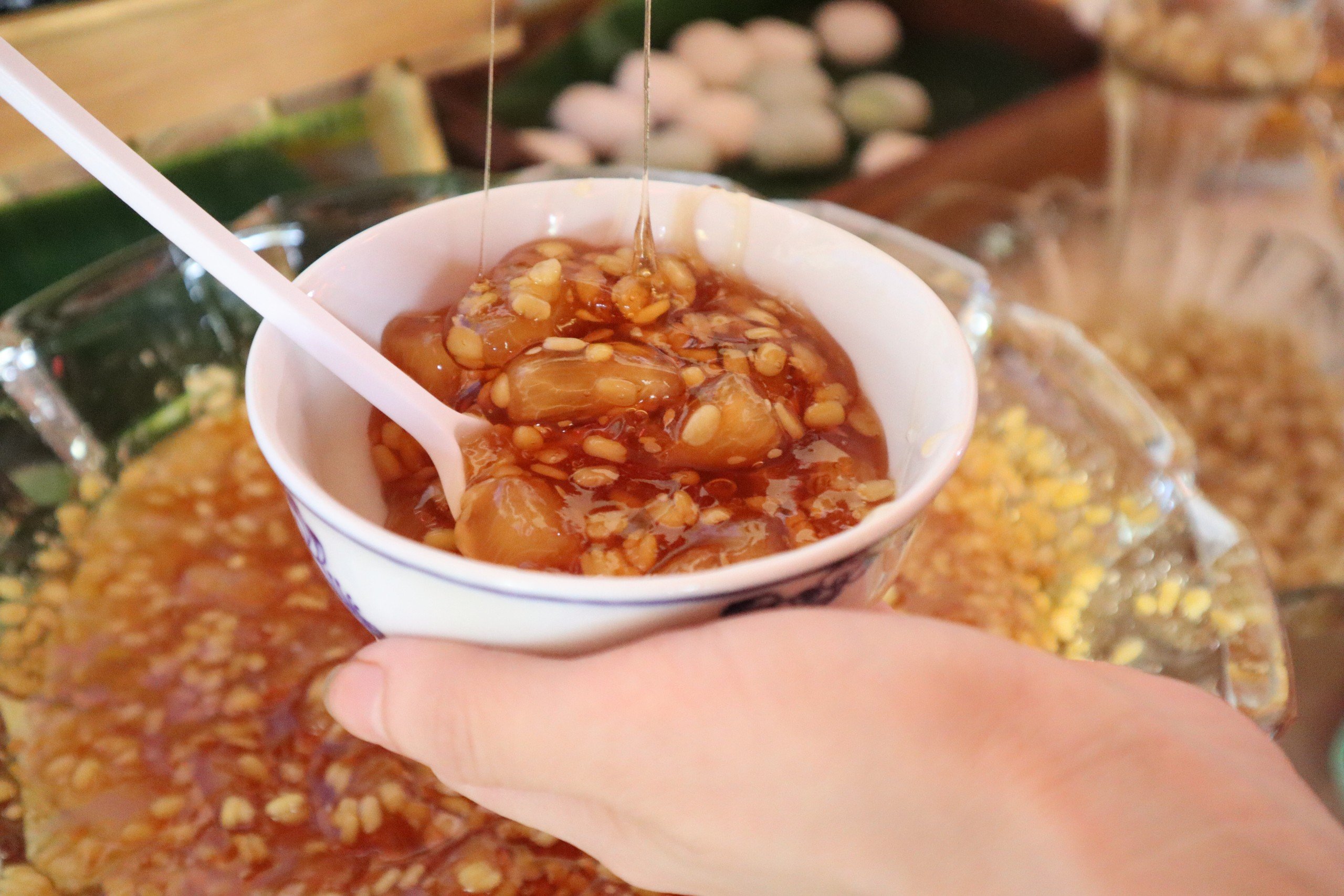 Mới lạ tiệc buffet chay tại ch&ugrave;a C&ocirc;n Sơn- Ảnh 8.