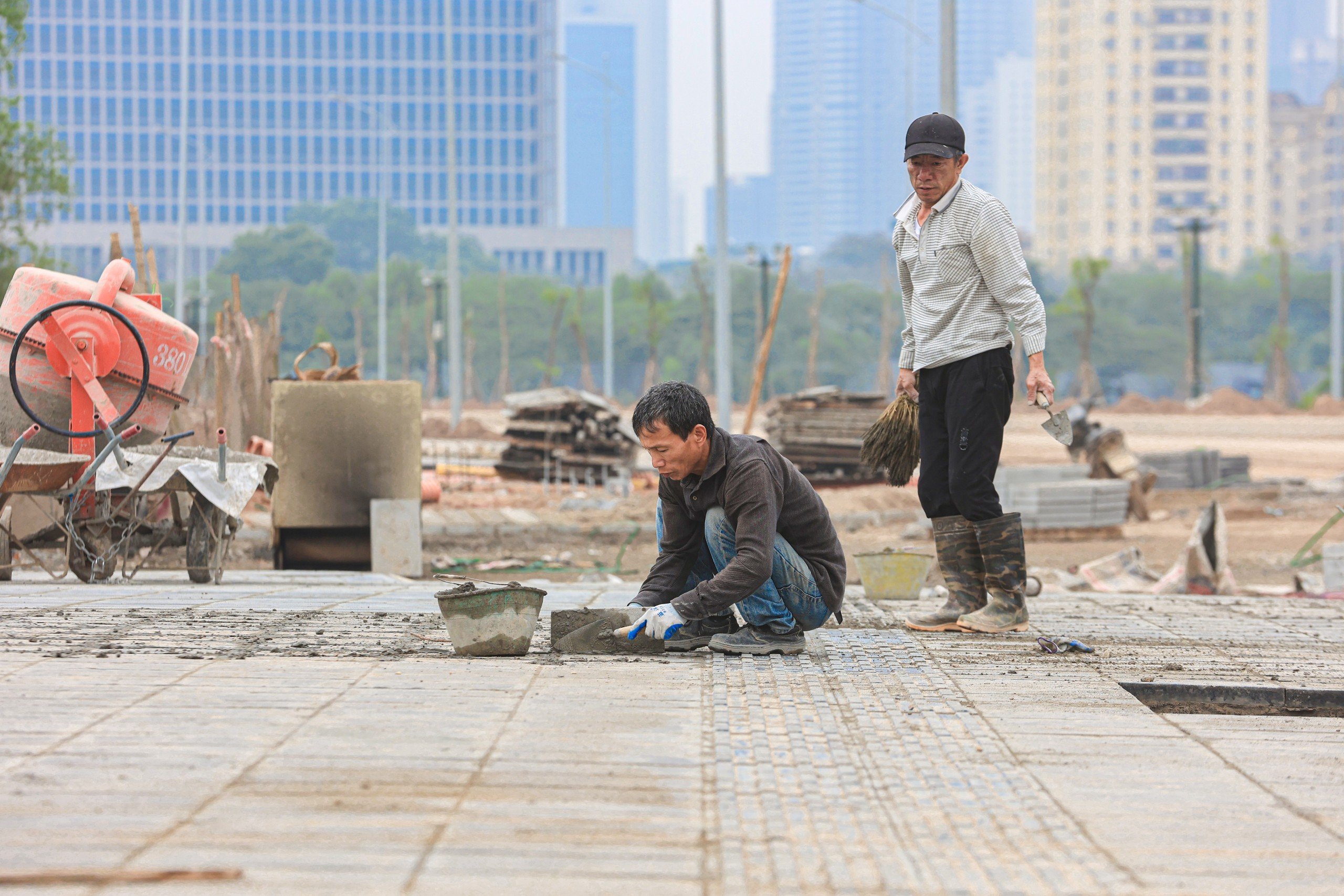 Ngắm tuyến đường hơn 700 tỷ nối đại lộ Thăng Long sắp th&ocirc;ng xe- Ảnh 8.
