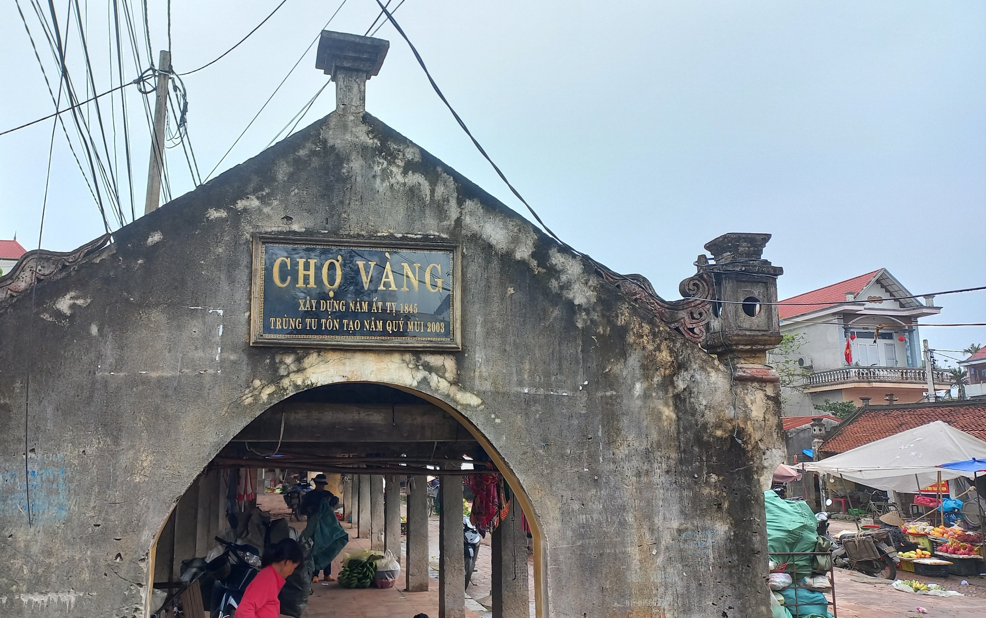 X&oacute;t xa chợ gần 200 tuổi xứ Đ&ocirc;ng xuống cấp- Ảnh 11.