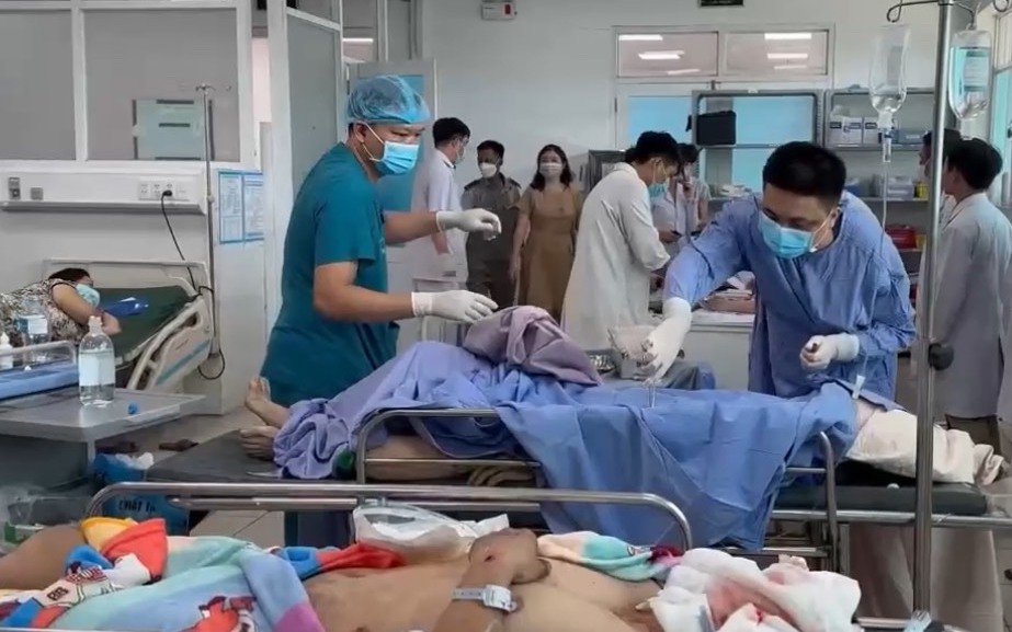 Bệnh viện Đồng Nai huy động to&agrave;n lực cứu bệnh nh&acirc;n vụ nổ l&ograve; hơi