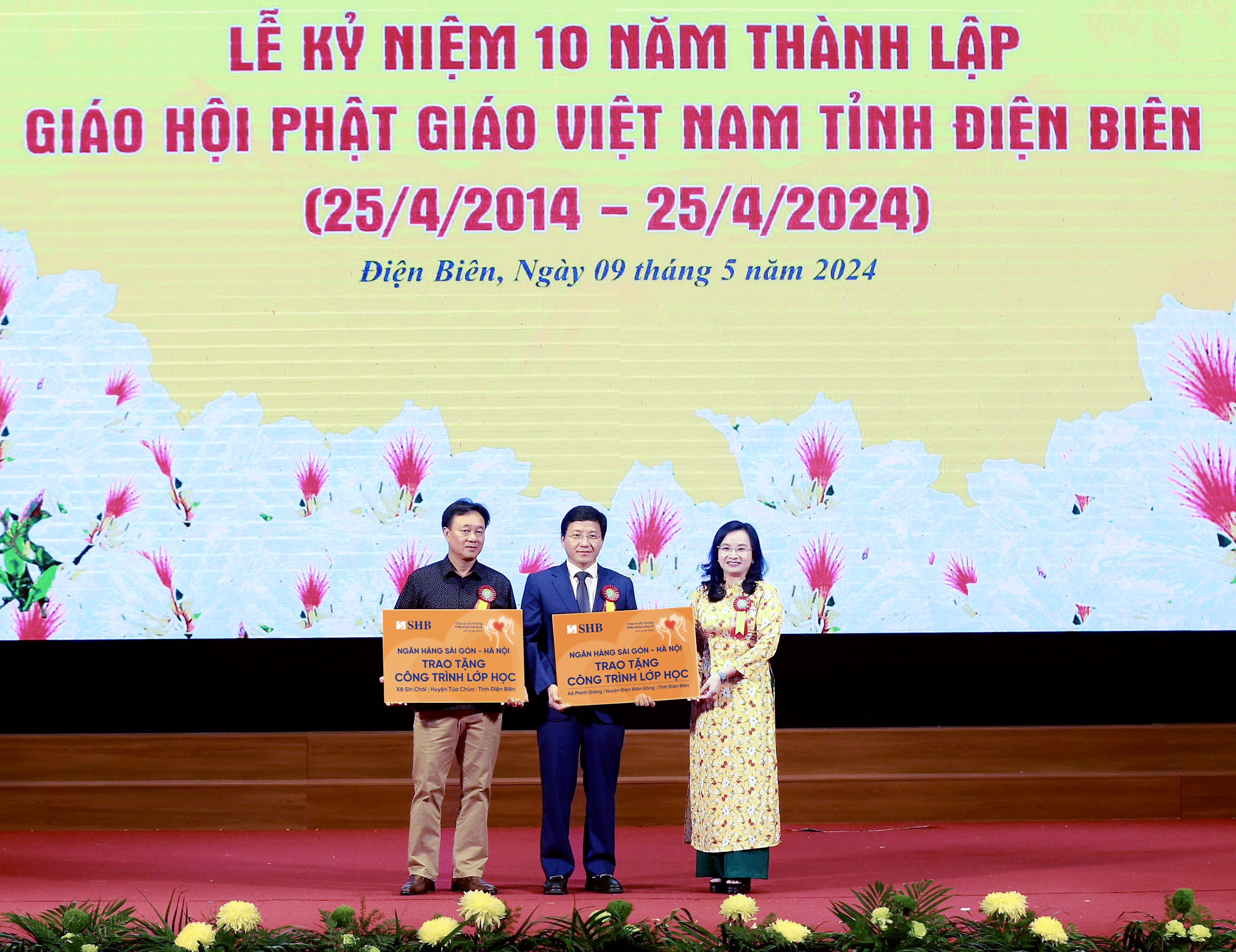 SHB d&agrave;nh hơn 11 tỷ đồng thực hiện c&aacute;c hoạt động x&atilde; hội tại tỉnh Điện Bi&ecirc;n- Ảnh 1.