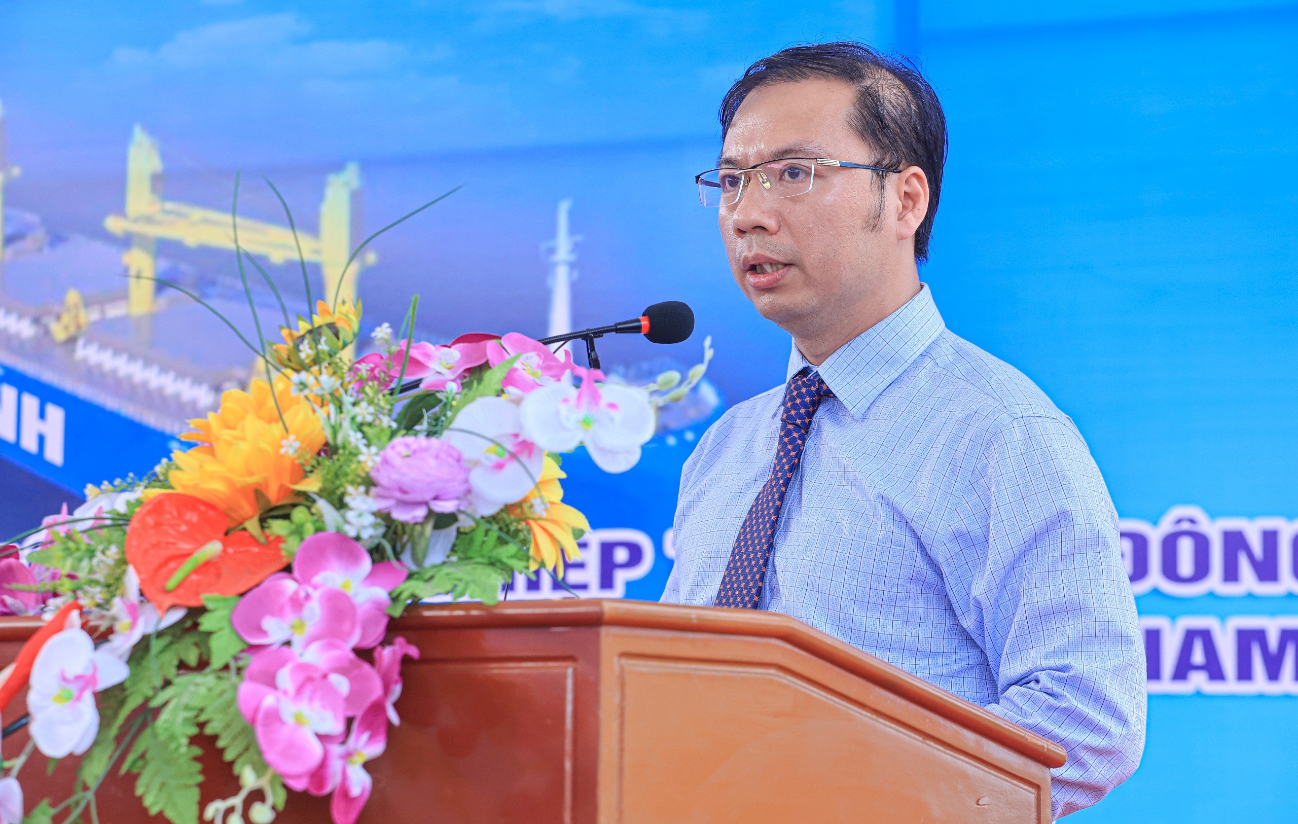 Hạ thủy t&agrave;u h&agrave;ng rời lớn nhất đ&oacute;ng mới tại Việt Nam- Ảnh 4.