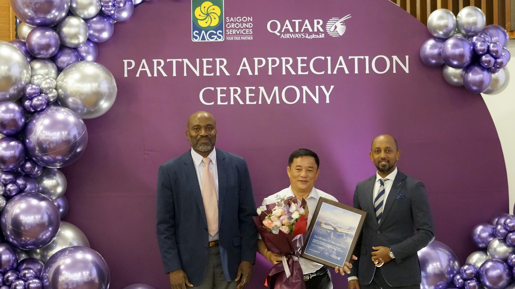 SAGS được vinh danh &ldquo;Đơn vị phục vụ mặt đất h&agrave;ng đầu khu vực ch&acirc;u &Aacute; Th&aacute;i B&igrave;nh Dương&rdquo;- Ảnh 1.