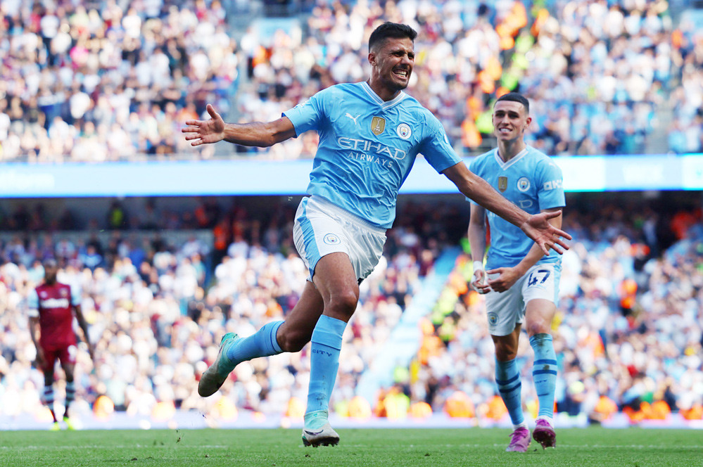 Lên ngôi tại Ngoại hạng Anh, Man City lập kỷ lục vô tiền khoáng hậu- Ảnh 1. Lên ngôi tại Ngoại hạng Anh, Man City lập kỷ lục vô tiền khoáng hậu- Ảnh 1.