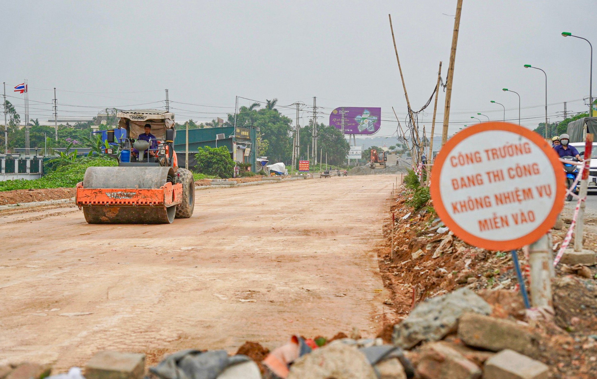 Dự &aacute;n mở rộng QL6 đi Xu&acirc;n Mai sau hơn 1,5 năm thi c&ocirc;ng- Ảnh 7.