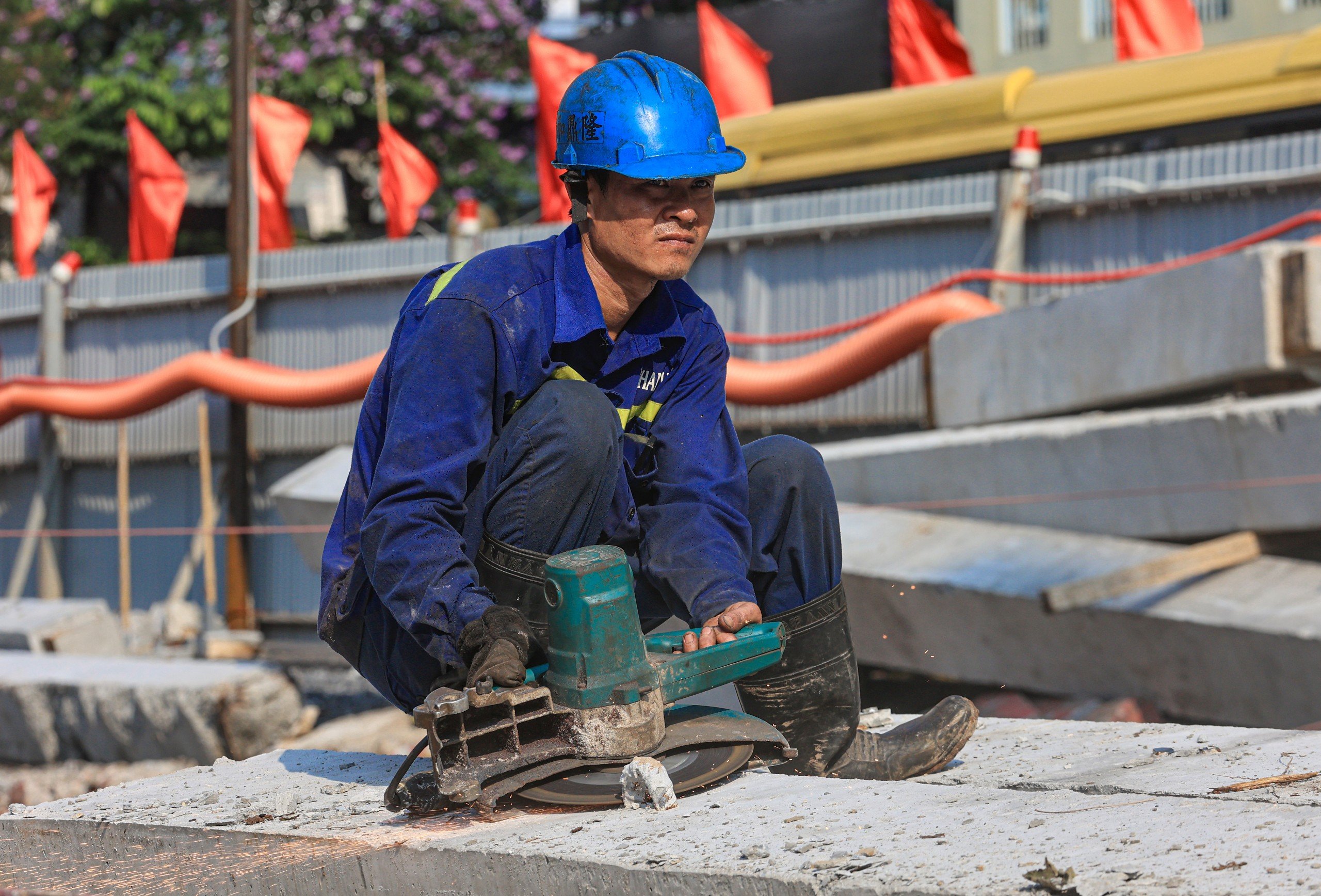 Cận cảnh hầm chui Kim Đồng sau hơn 1,5 năm thi c&ocirc;ng- Ảnh 13.