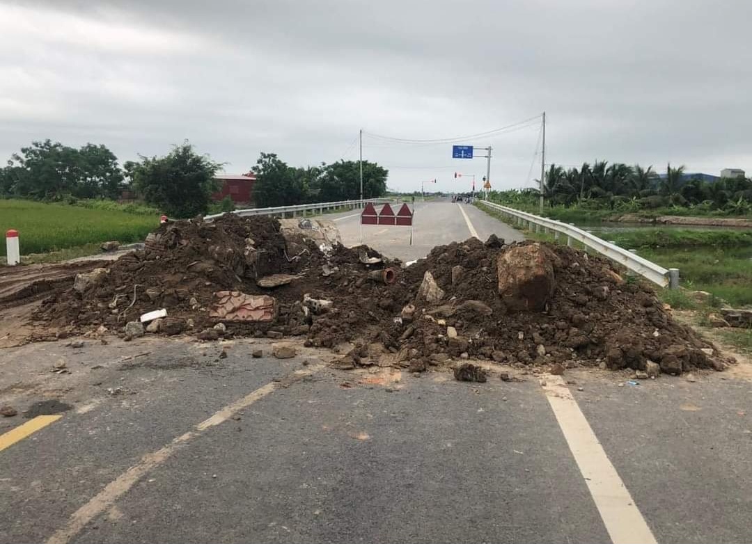 Thực hư việc đ&oacute;ng c&aacute;c điểm kết nối tuyến quốc lộ 37 nối Hải Ph&ograve;ng, Th&aacute;i B&igrave;nh- Ảnh 1.