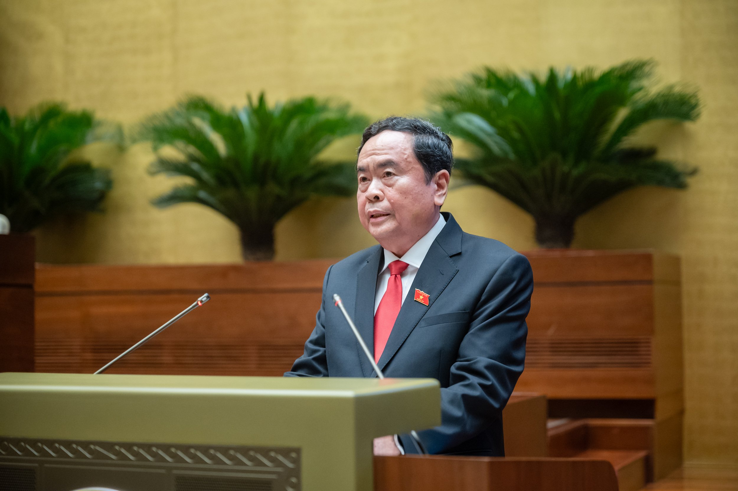 Chủ tịch Quốc hội Trần Thanh Mẫn l&agrave;m Ủy vi&ecirc;n Hội đồng Quốc ph&ograve;ng v&agrave; An ninh- Ảnh 1.