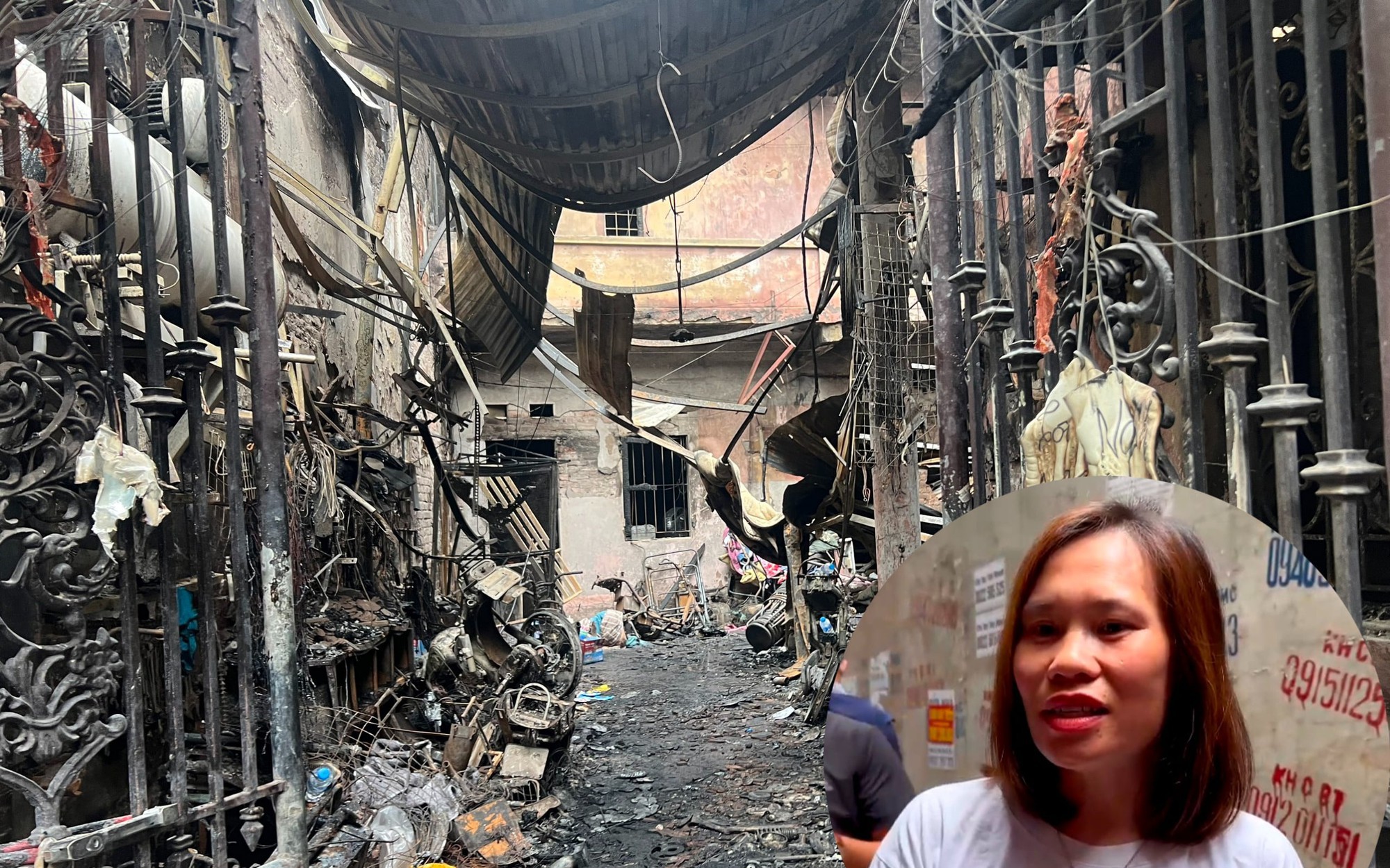 Vụ ch&aacute;y 14 người chết ở H&agrave; Nội: Sau tiếng nổ lớn l&agrave; kh&oacute;i đen bao tr&ugrave;m