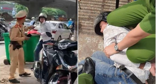 Bộ C&ocirc;ng an n&oacute;i về chế t&agrave;i xử l&yacute; người chống đối, g&acirc;y nguy hiểm cho CSGT- Ảnh 1.