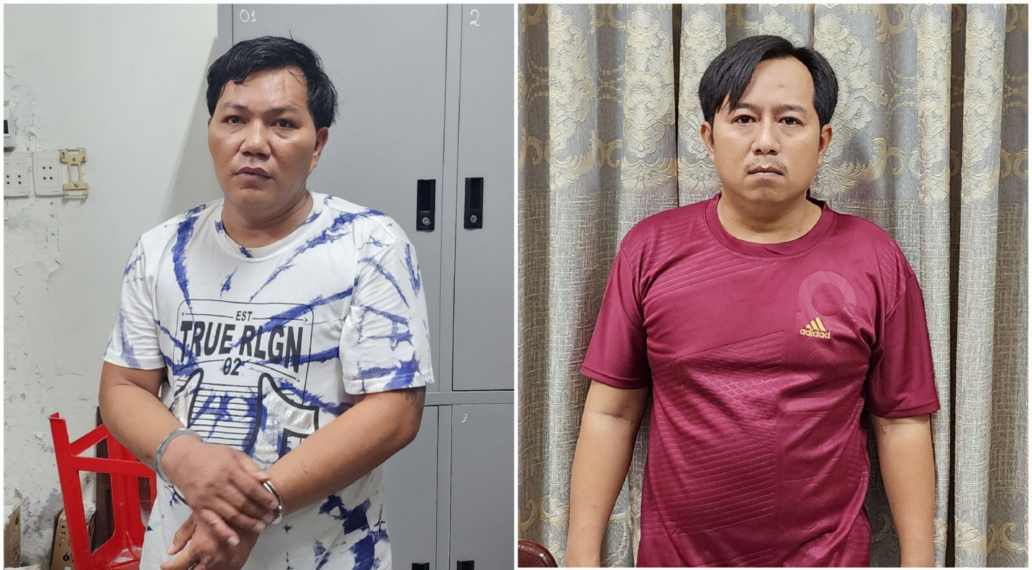 Bắt tr&ugrave;m nh&oacute;m đ&ograve;i nợ thu&ecirc;, bảo k&ecirc; ở th&agrave;nh phố Rạch Gi&aacute;- Ảnh 1.