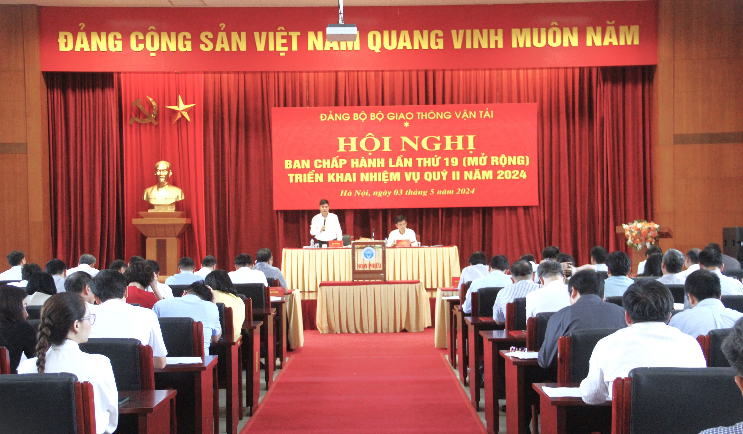 Đảng bộ Bộ GTVT triển khai nhiệm vụ trọng t&acirc;m qu&yacute; II/2024- Ảnh 2.