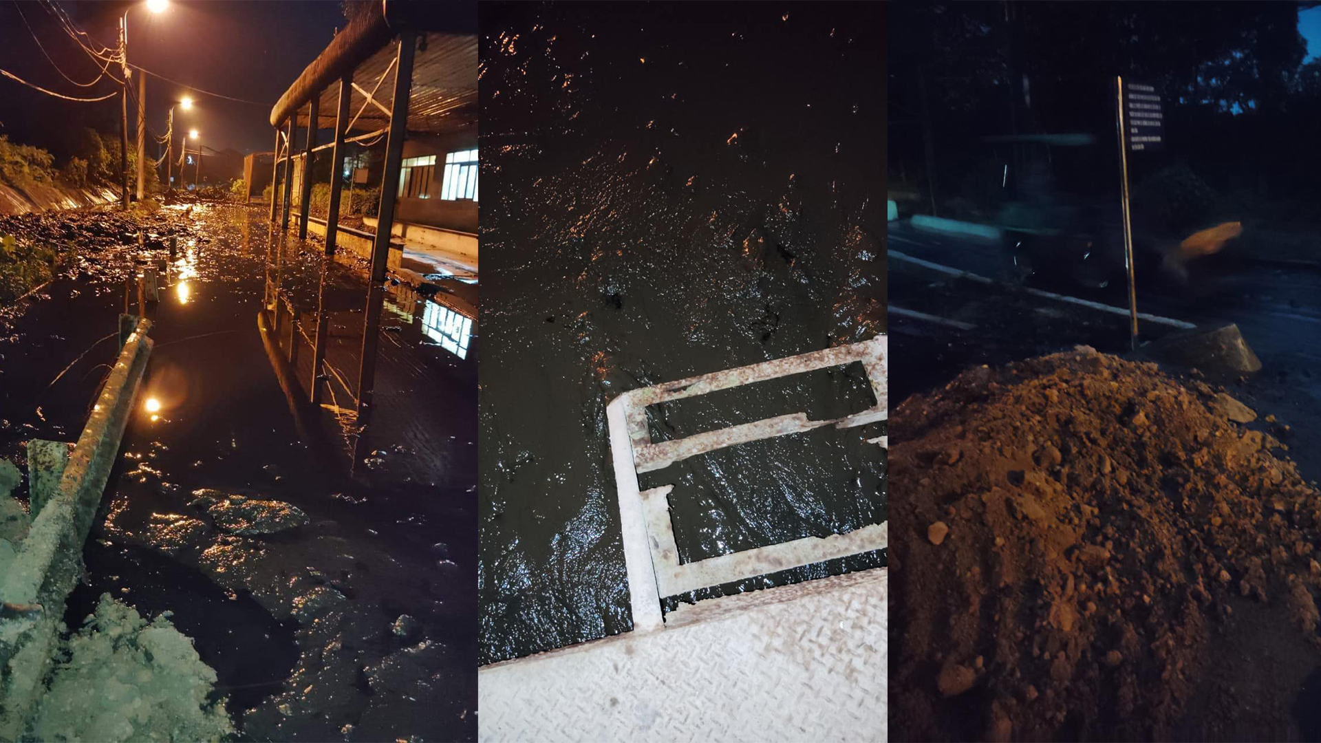 H&agrave; Nội: B&ugrave;n thải đen kịt từ b&atilde;i r&aacute;c Nam Sơn tr&agrave;n xuống đường- Ảnh 1.