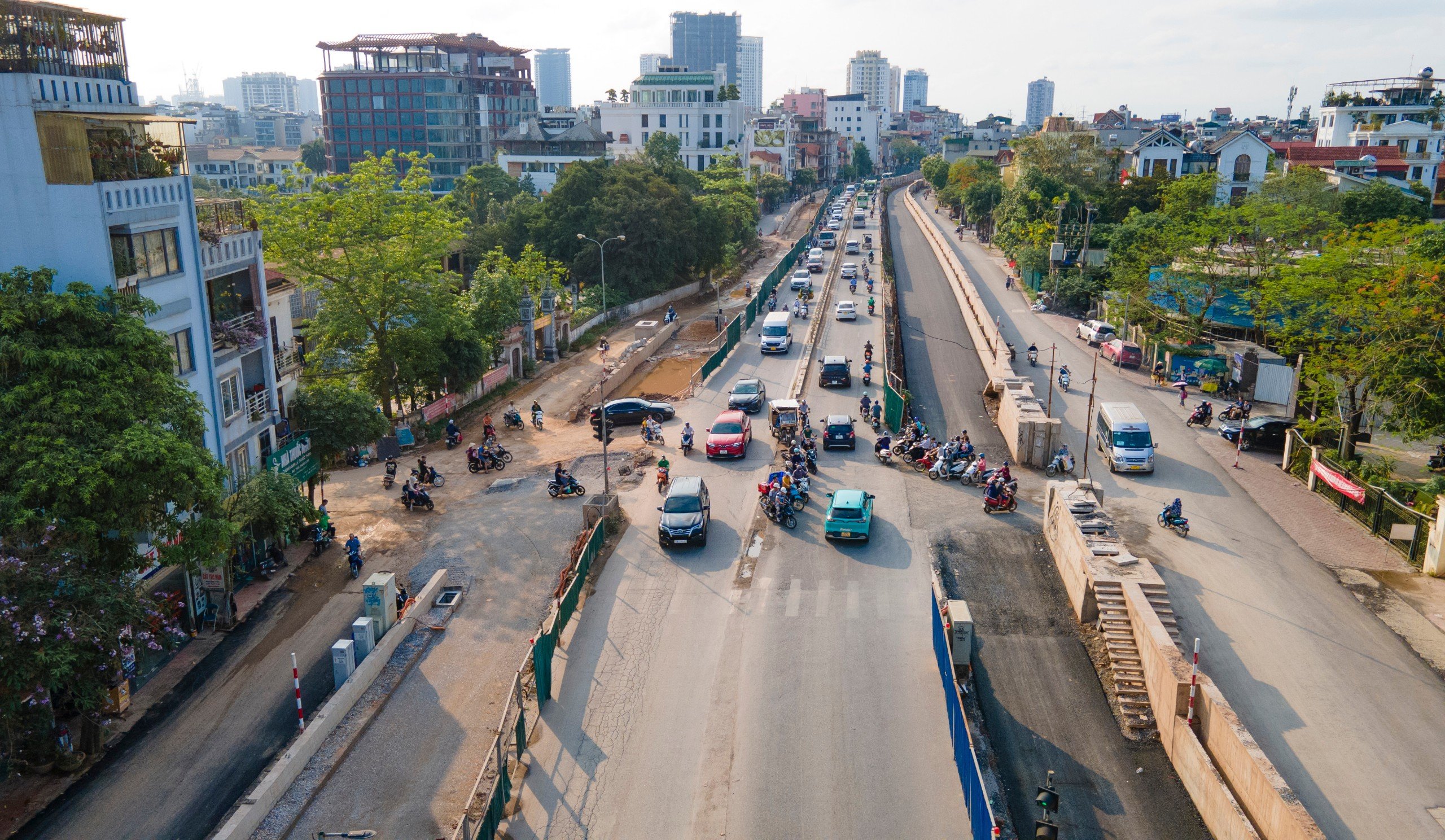 To&agrave;n cảnh dự &aacute;n mở rộng đường &Acirc;u Cơ sắp về đ&iacute;ch- Ảnh 4.