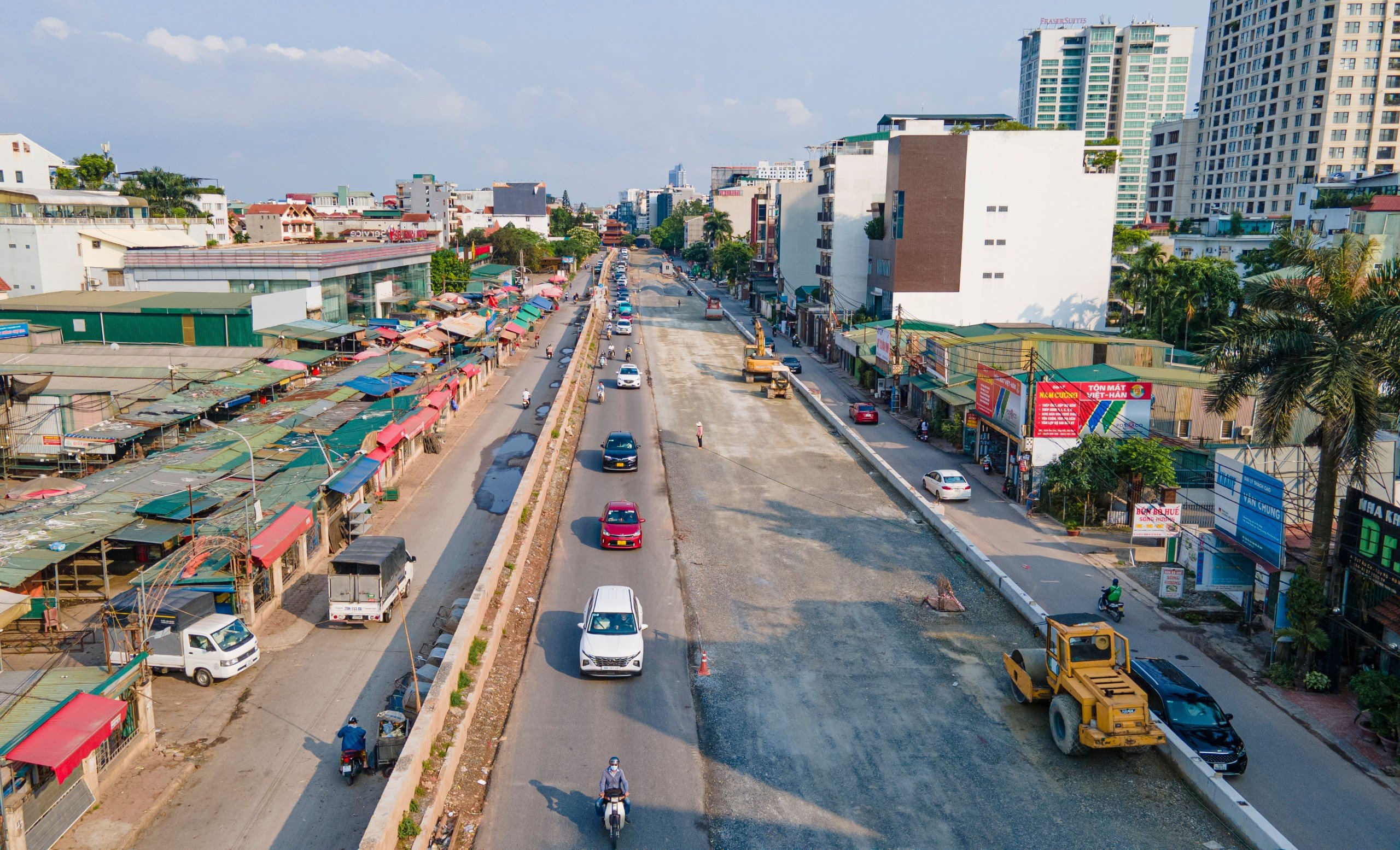 To&agrave;n cảnh dự &aacute;n mở rộng đường &Acirc;u Cơ sắp về đ&iacute;ch- Ảnh 3.