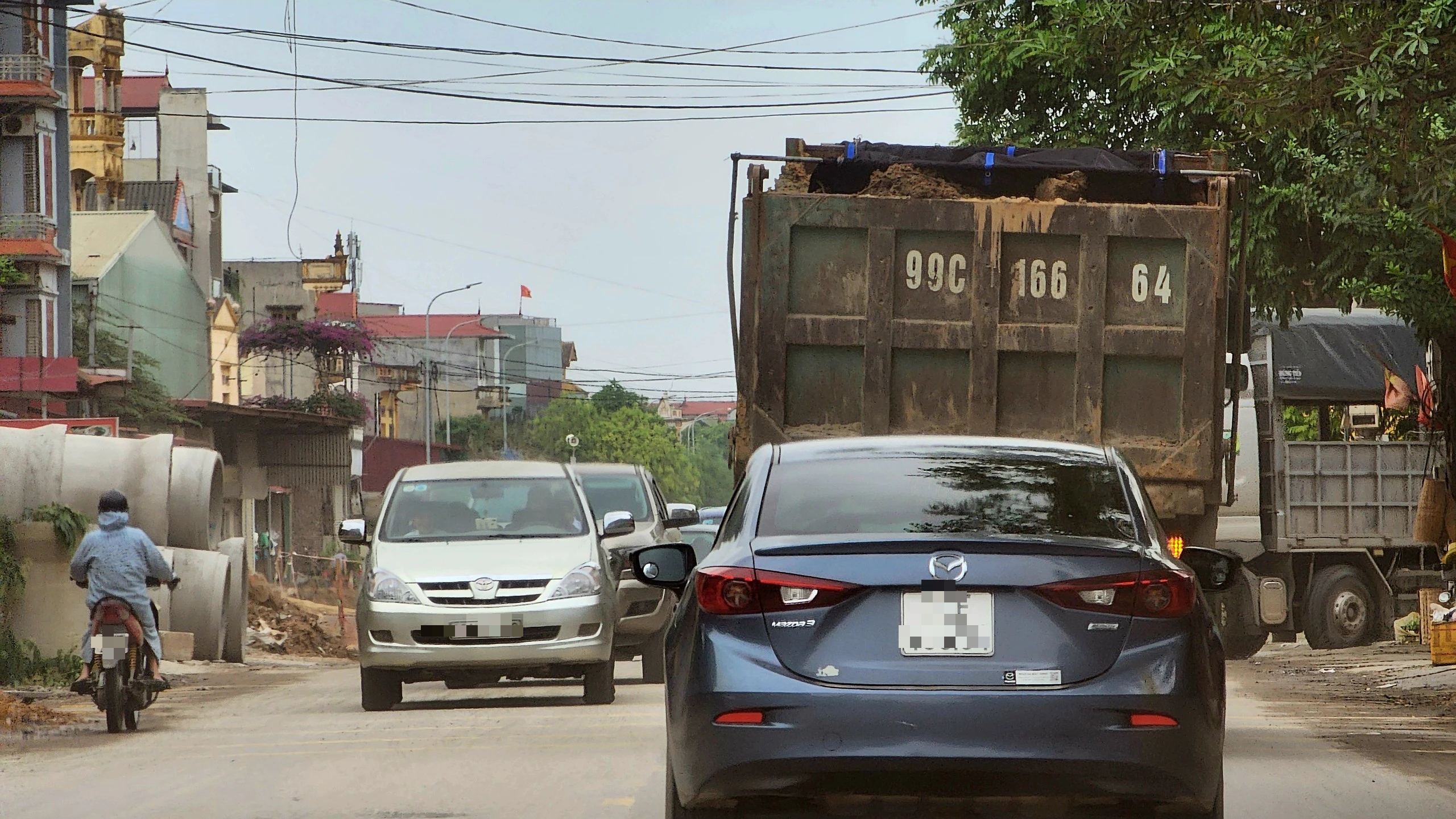 Bắc Ninh: Đường tỉnh 295 thi c&ocirc;ng ẩu, d&acirc;n bất an- Ảnh 3.