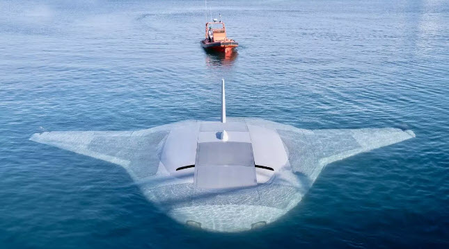 Thiết bị ngầm khổng lồ kh&ocirc;ng người l&aacute;i Manta Ray của Mỹ thực hiện nhiệm vụ g&igrave;?- Ảnh 1.