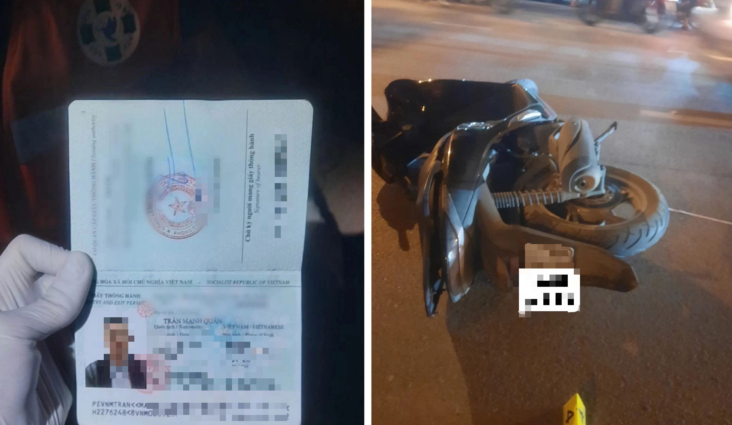 Nam thanh ni&ecirc;n nghi tự ng&atilde; dẫn đến tử vong tr&ecirc;n phố Cầu Diễn- Ảnh 1.