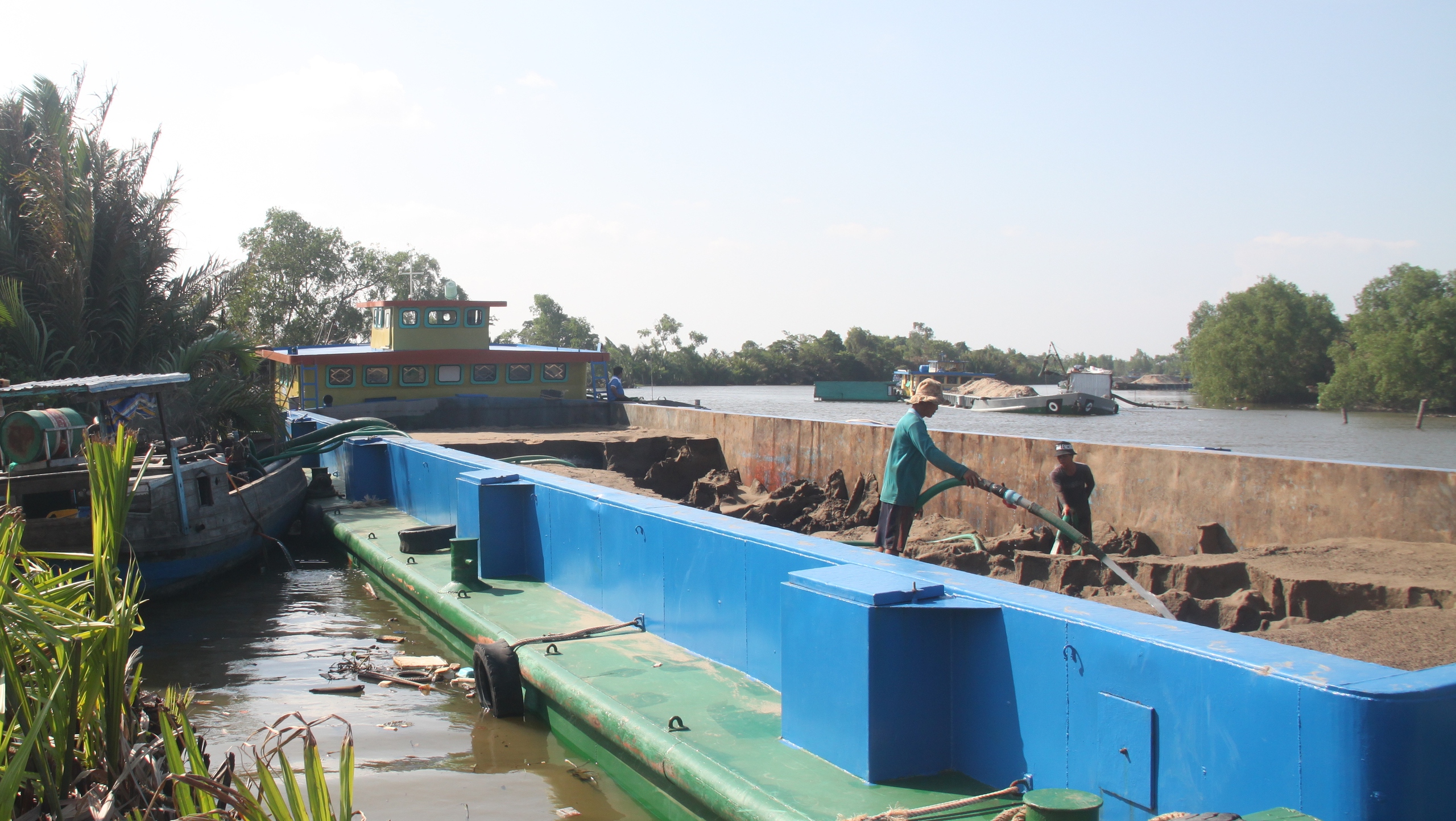 Kiến nghị sử dụng c&aacute;t biển đắp nền cao tốc qua S&oacute;c Trăng- Ảnh 1.