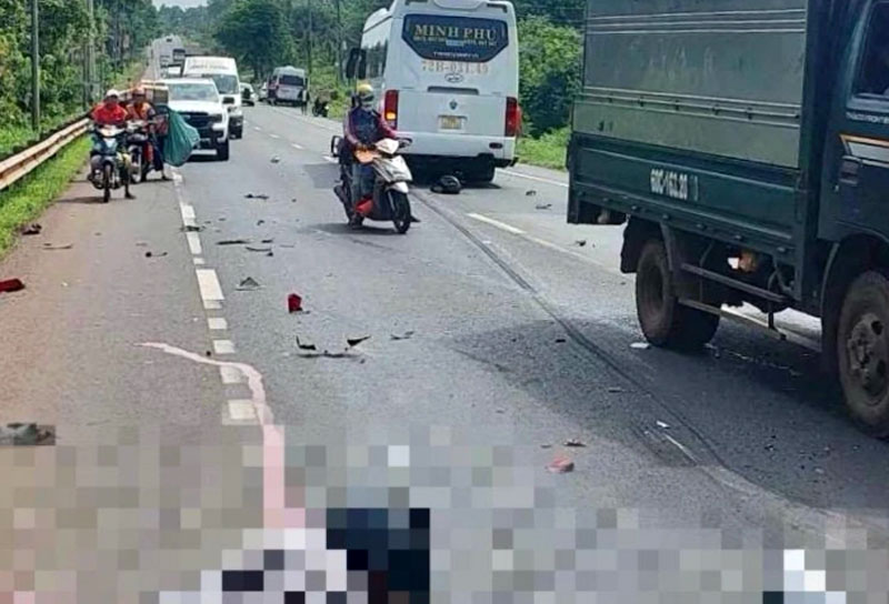 Hiện trường vụ tai nạn. Hiện trường vụ tai nạn.