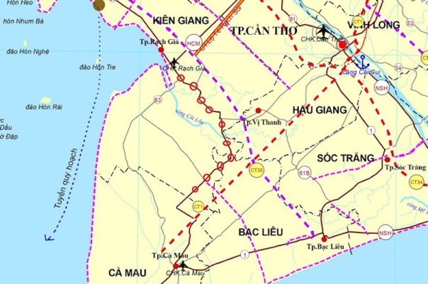 GPMB đường Hồ Chí Minh đoạn Rạch Sỏi - Bến Nhất, Gò Quao - Vĩnh Thuận đã khả quan- Ảnh 1. GPMB đường Hồ Chí Minh đoạn Rạch Sỏi - Bến Nhất, Gò Quao - Vĩnh Thuận đã khả quan- Ảnh 1.