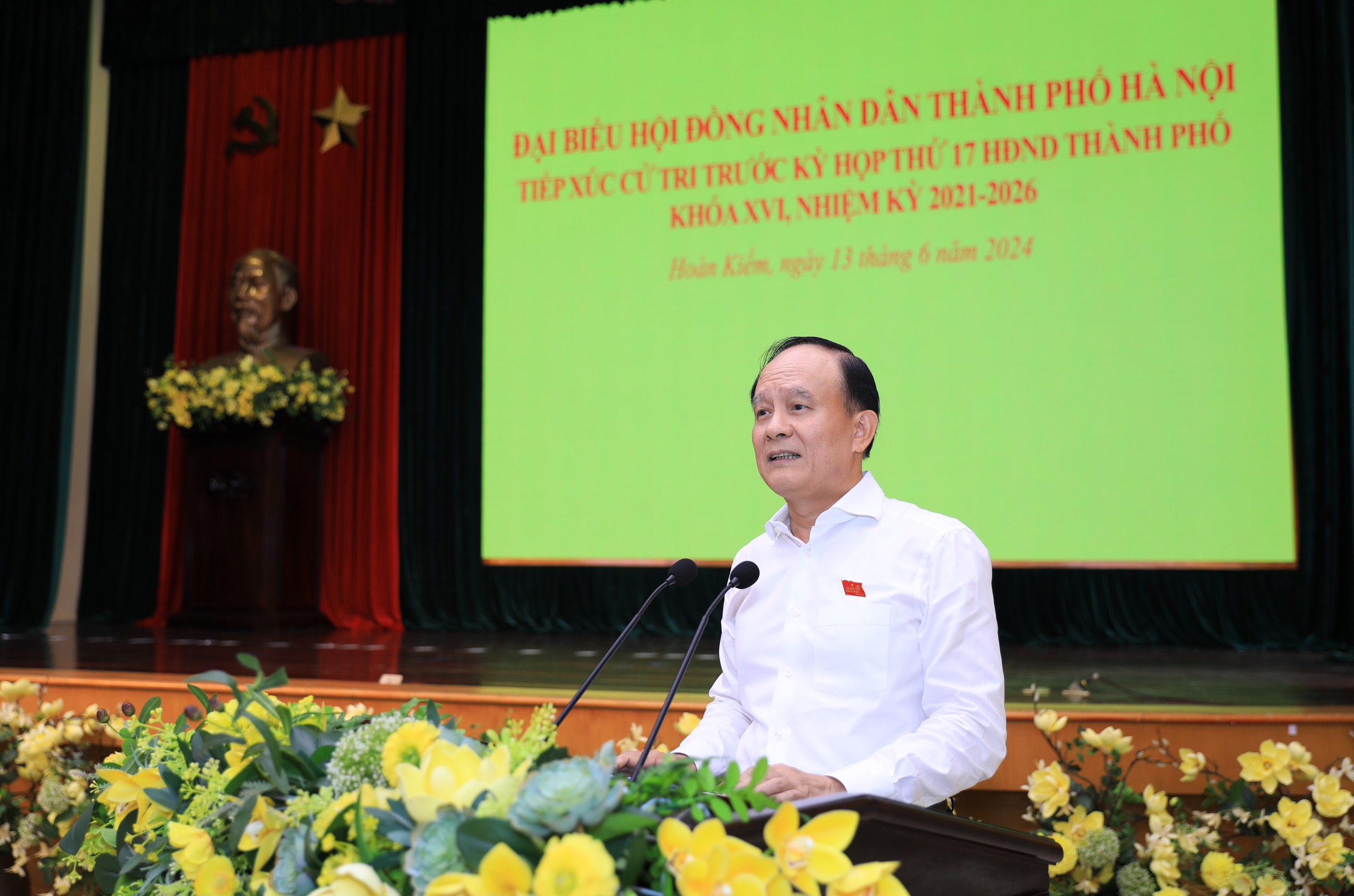 H&agrave; Nội: Cử tri đề nghị đưa xe bu&yacute;t nhỏ hoạt động ở phố cổ để giảm &ugrave;n tắc- Ảnh 3.