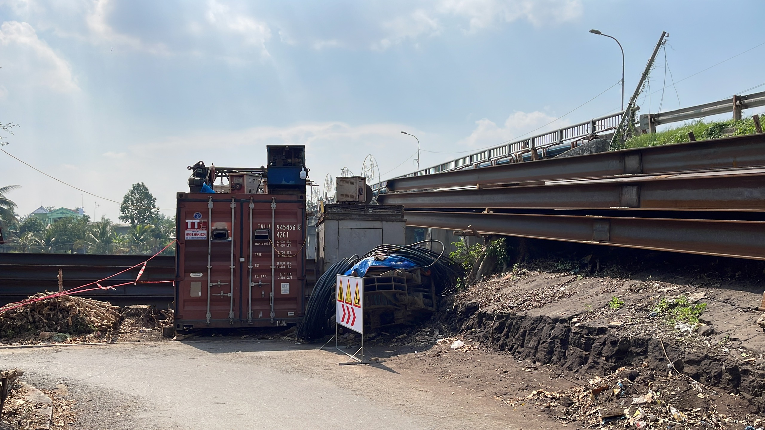 Dự &aacute;n n&acirc;ng tĩnh kh&ocirc;ng c&aacute;c cầu ở Cần Thơ phải chờ mặt bằng hơn 5 th&aacute;ng- Ảnh 1.