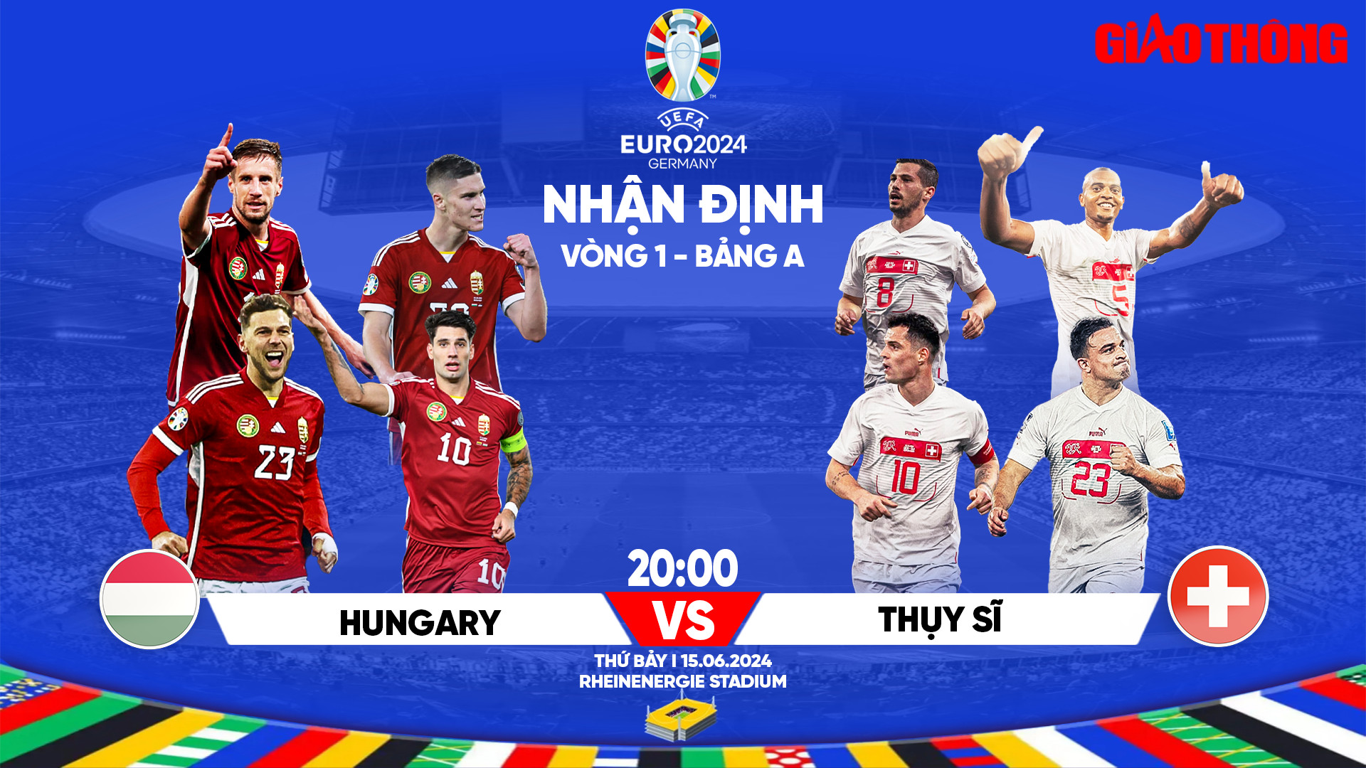 Nhận định, dự đo&aacute;n kết quả Hungary vs Thụy Sĩ (20h ng&agrave;y 15/6), bảng A EURO 2024- Ảnh 1.