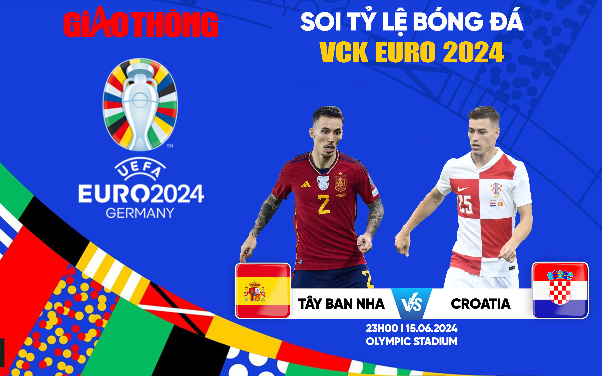 Soi tỷ lệ T&acirc;y Ban Nha vs Croatia (23h ng&agrave;y 15/6) bảng B EURO 2024- Ảnh 1.