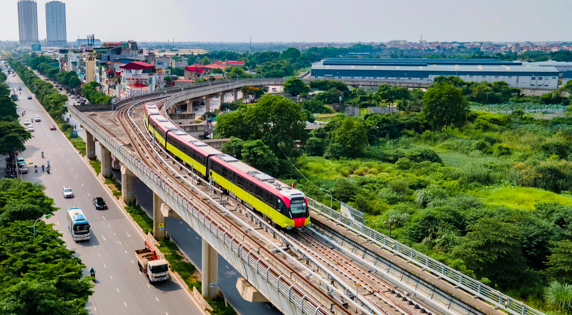 Tiến độ 2 dự &aacute;n đường sắt đ&ocirc; thị đang triển khai tại H&agrave; Nội- Ảnh 1.