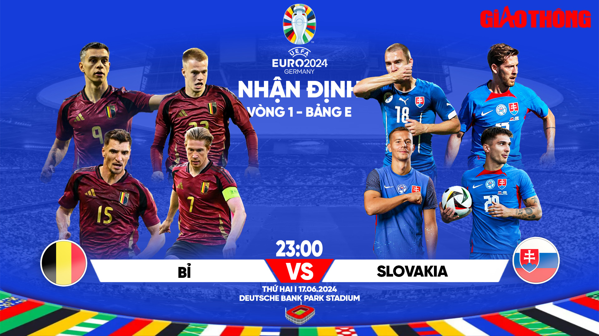 Nhận định, dự đo&aacute;n kết quả Bỉ vs Slovakia (23h ng&agrave;y 17/6), bảng E EURO 2024- Ảnh 1.