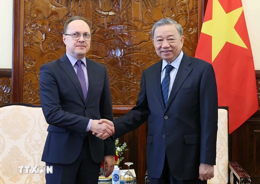 Chủ tịch nước T&ocirc; L&acirc;m: Chuyến thăm của Tổng thống Nga l&agrave; dấu mốc quan trọng- Ảnh 1.