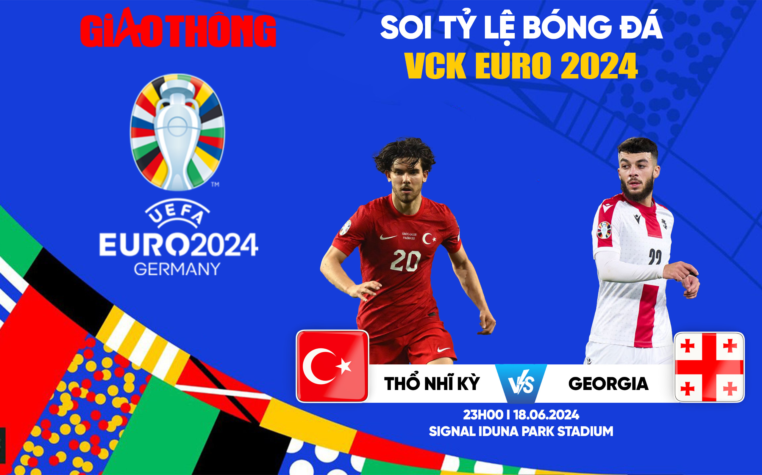 Soi tỷ lệ Thổ Nhĩ Kỳ vs Georgia (23h00 ng&agrave;y 18/6), bảng F EURO 2024- Ảnh 1.