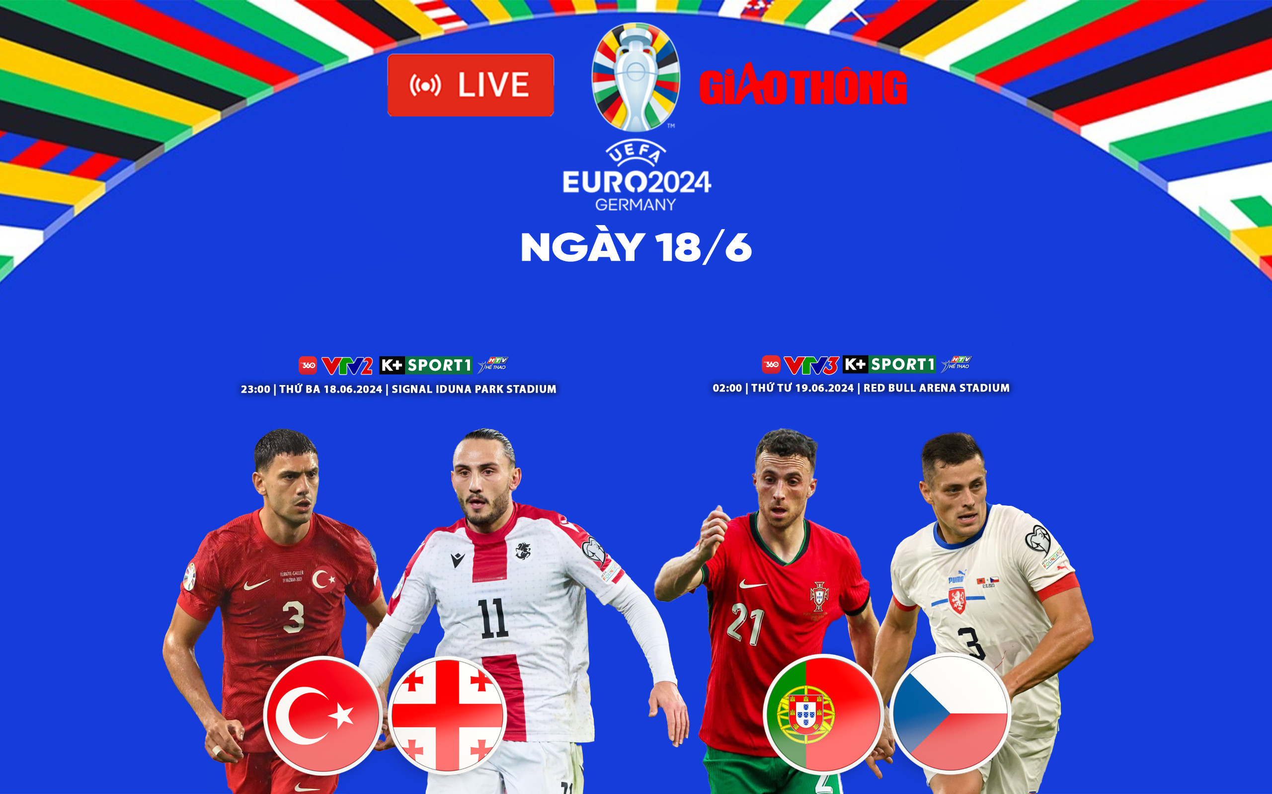 Trực tiếp EURO 2024, TV360 VTV2 trực tiếp bóng đá hôm nay 18/6- Ảnh 1. Trực tiếp EURO 2024, TV360 VTV2 trực tiếp bóng đá hôm nay 18/6- Ảnh 1.