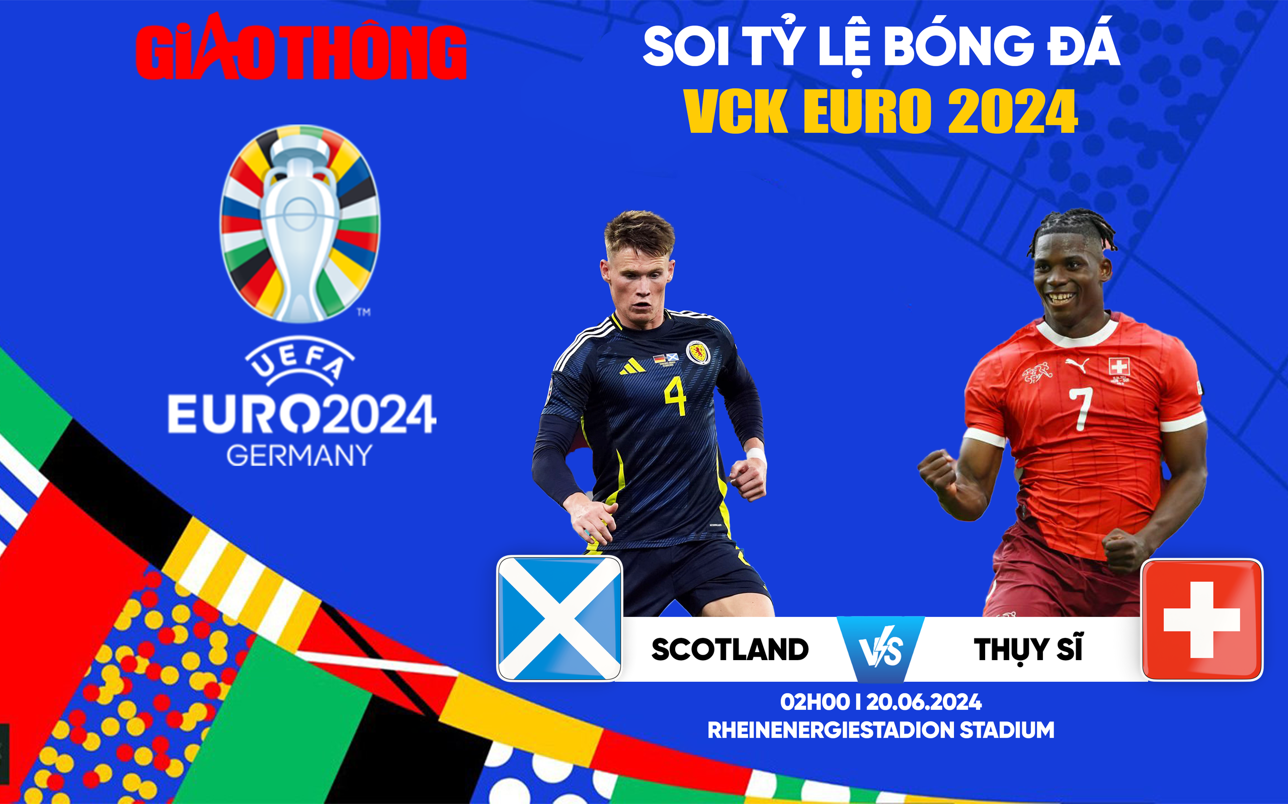 Soi tỷ lệ Scotland vs Thụy Sĩ (2h ng&agrave;y 20/6), bảng A EURO 2024- Ảnh 1.
