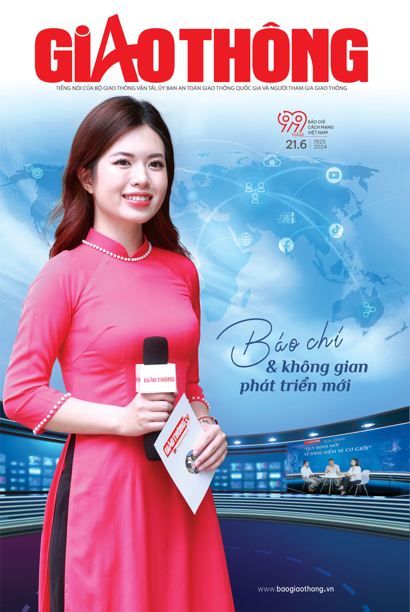 Trang nhất B&aacute;o Giao th&ocirc;ng số 49 ra ng&agrave;y 18/6/2024.