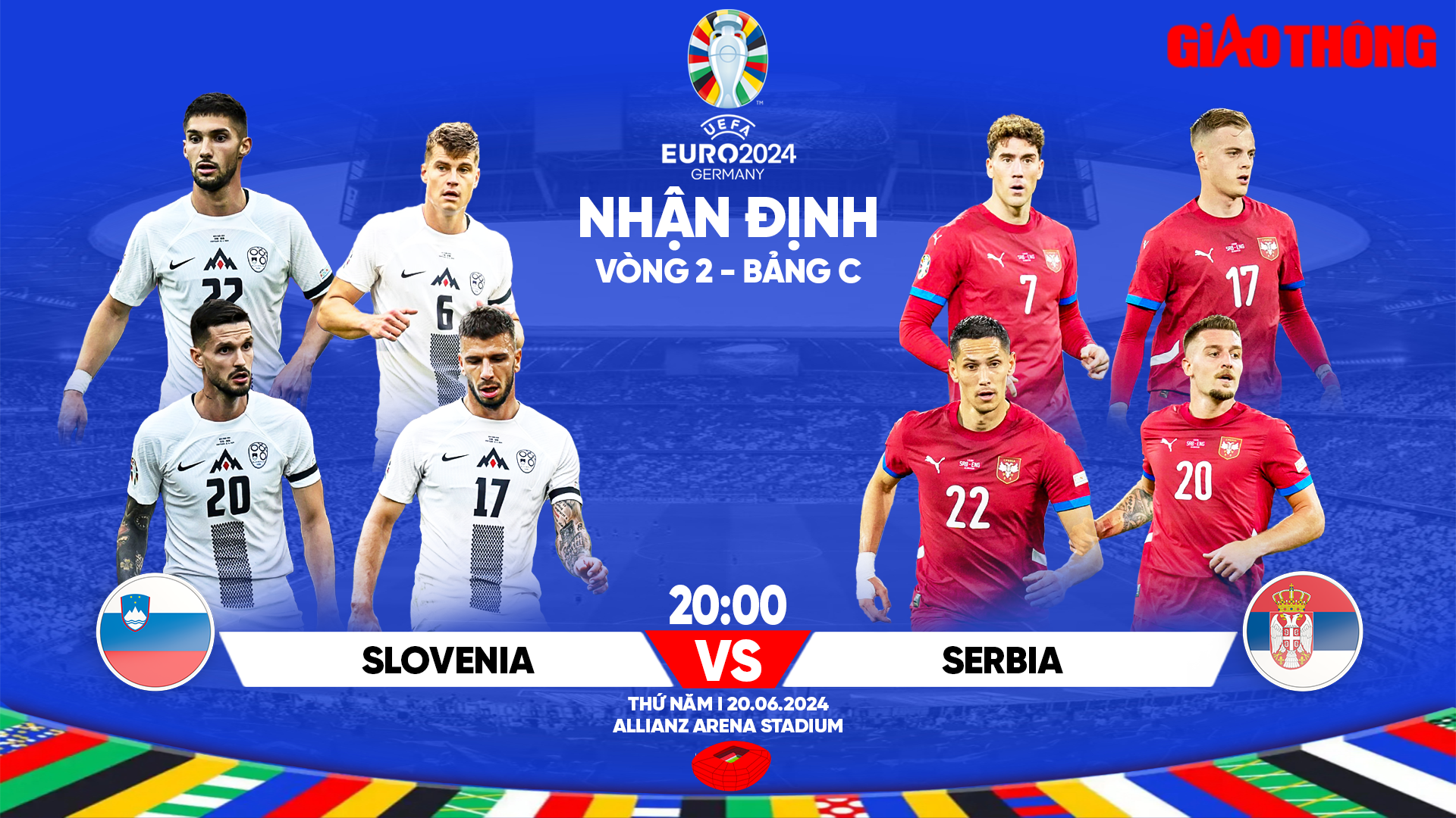 Nhận định, dự đo&aacute;n kết quả Slovenia vs Serbia (20h ng&agrave;y 20/6), bảng C EURO 2024- Ảnh 1.