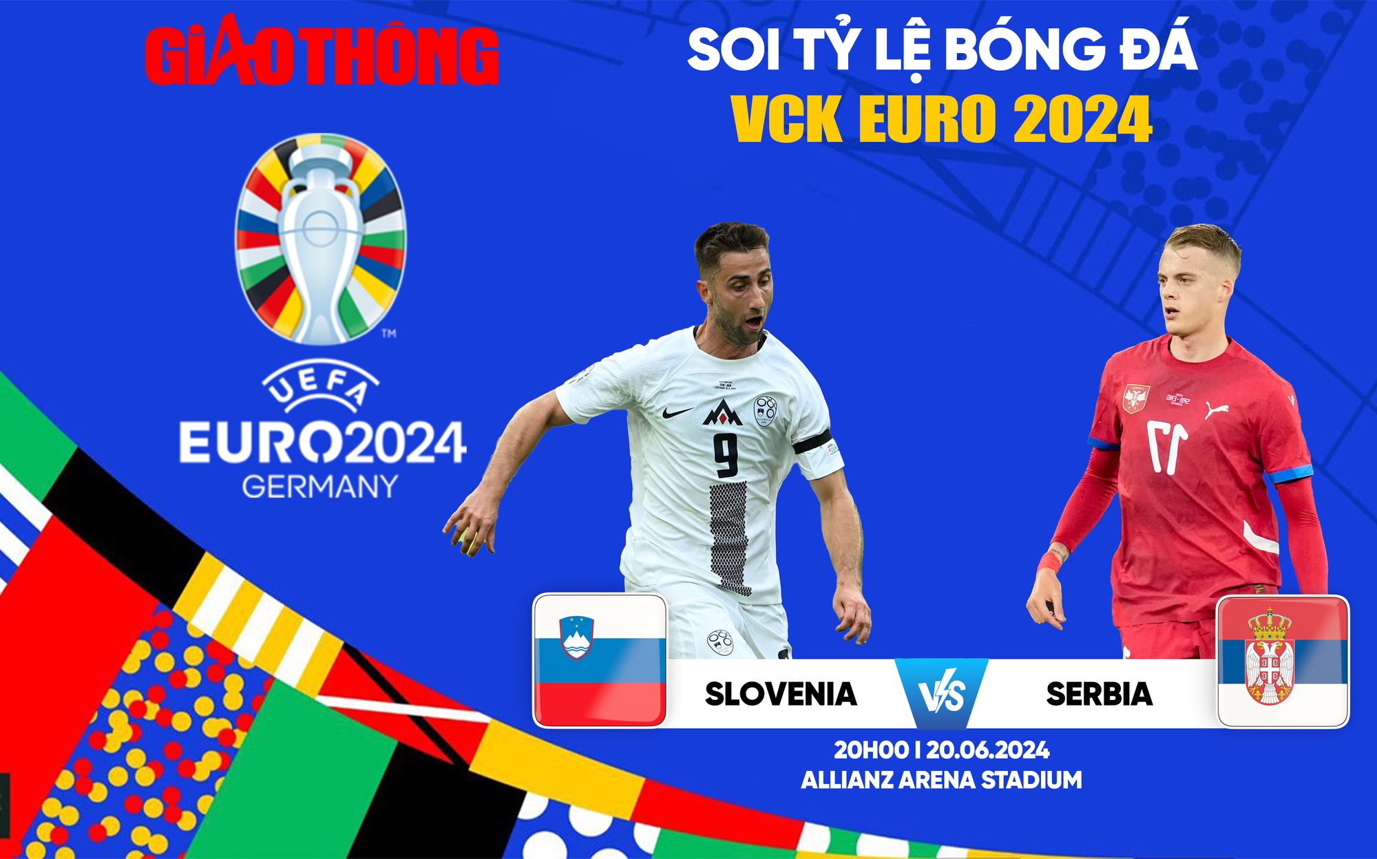 Soi tỷ lệ Slovenia vs Serbia (20h ng&agrave;y 20/6), bảng C EURO 2024- Ảnh 1.