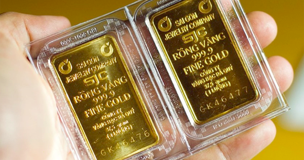 V&agrave;ng trong nước giảm gi&aacute;- Ảnh 1.