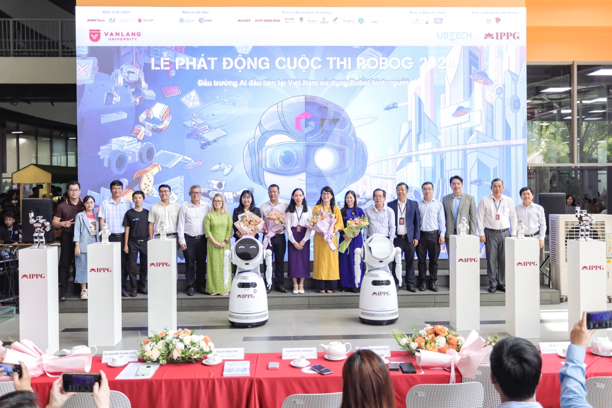 IPPG, UBTECH v&agrave; Trường đại học Văn Lang c&ugrave;ng tổ chức cuộc thi ROBO G 2024- Ảnh 1.