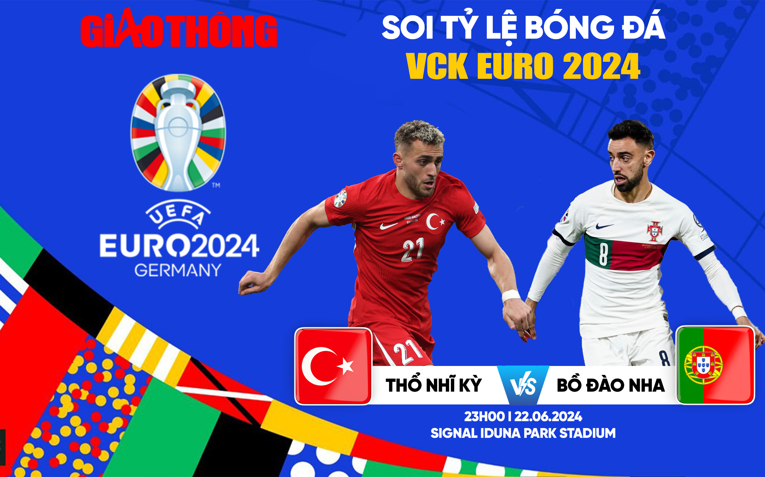 Soi tỷ lệ Thổ Nhĩ Kỳ vs Bồ Đ&agrave;o Nha (23h ng&agrave;y 22/6), bảng F EURO 2024- Ảnh 1.
