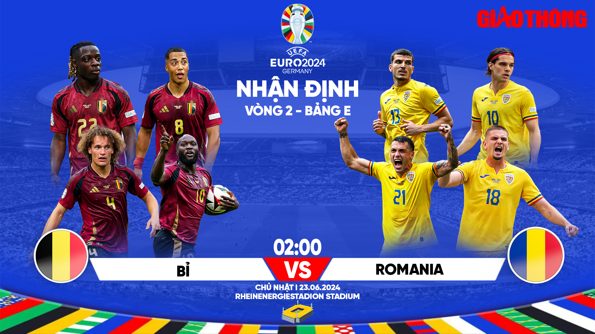 Nhận định, dự đo&aacute;n kết quả Bỉ vs Romania (2h ng&agrave;y 23/6), bảng E EURO 2024- Ảnh 1.